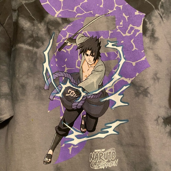 Primitive x Naruto Sasuke Tie Dye shirt M - Picture 2 of 5